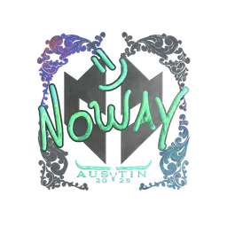 Sticker | noway (Holo) | Austin 2025