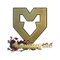 Sticker | MOUZ (Gold) | Shanghai 2024