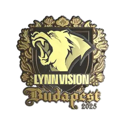 Sticker | Lynn Vision (Gold) | Budapest 2025