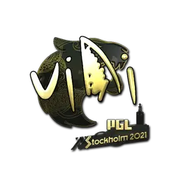Sticker | VINI (Gold) | Stockholm 2021