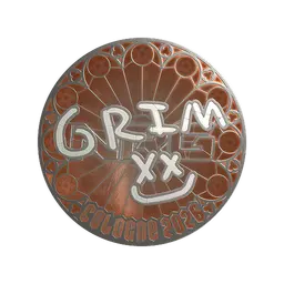 Sticker | Grim (Foil) | Cologne 2026