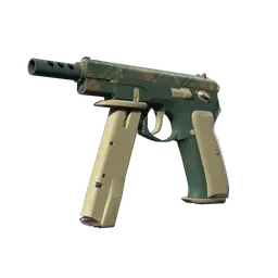 CZ75-Auto | Green Plaid