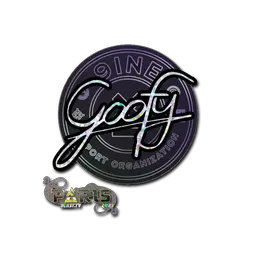 Sticker | Goofy (Glitter) | Paris 2023