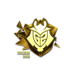 Sticker | G2 Esports (Gold) | Cologne 2016