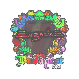 Sticker | Ex3rcice (Holo) | Budapest 2025