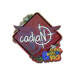 Sticker | cadiaN (Glitter) | Rio 2022