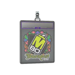 Sticker Slab | M80 (Embroidered) | Budapest 2025