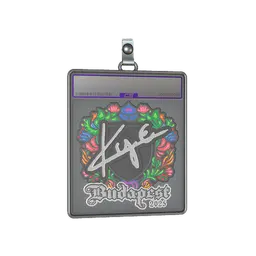 Sticker Slab | kye (Embroidered) | Budapest 2025