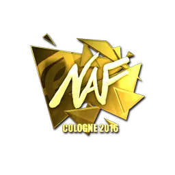 Sticker | NAF (Gold) | Cologne 2016