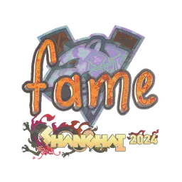 Sticker | fame (Holo) | Shanghai 2024