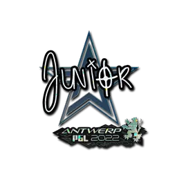 Sticker | junior (Glitter) | Antwerp 2022