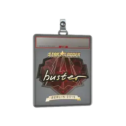 Sticker Slab | buster (Gold) | Berlin 2019