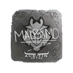 Sticker | malbsMd (Foil) | Austin 2025