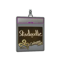 Sticker Slab | Skadoodle (Gold) | Cologne 2015