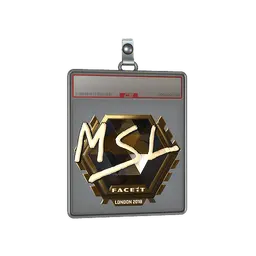 Sticker Slab | MSL (Gold) | London 2018