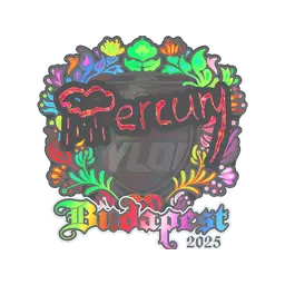 Sticker | Mercury (Holo) | Budapest 2025