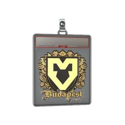 Sticker Slab | MOUZ (Gold) | Budapest 2025