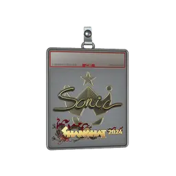 Sticker Slab | Sonic (Gold) | Shanghai 2024