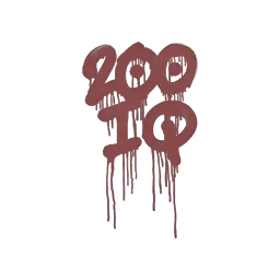 Sealed Graffiti | 200 IQ (Brick Red)