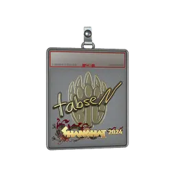 Sticker Slab | tabseN (Gold) | Shanghai 2024