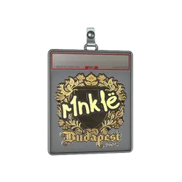 Sticker Slab | r1nkle (Gold) | Budapest 2025
