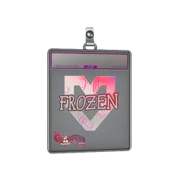 Sticker Slab | frozen (Holo) | Paris 2023