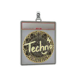 Sticker Slab | Techno4K (Gold) | Cologne 2026
