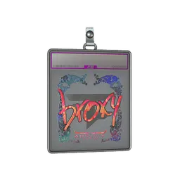 Sticker Slab | broky (Holo) | Austin 2025
