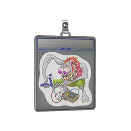 Sticker Slab | White Bombster