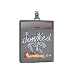 Sticker Slab | donk (Holo) | Shanghai 2024
