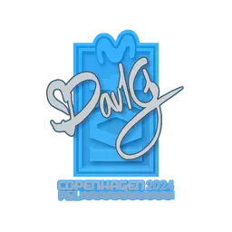 Sticker | dav1g | Copenhagen 2024