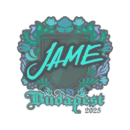 Sticker | Jame | Budapest 2025