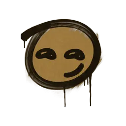 Sealed Graffiti | Smirk (Desert Amber)