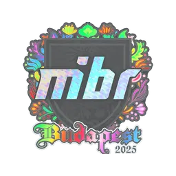 Sticker | MIBR (Holo) | Budapest 2025