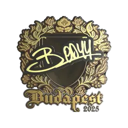 Sticker | bodyy (Gold) | Budapest 2025