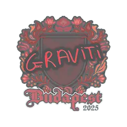 Sticker | Graviti | Budapest 2025