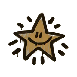 Sealed Graffiti | Shining Star (Desert Amber)