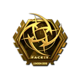 Sticker | Ninjas in Pyjamas (Gold) | London 2018