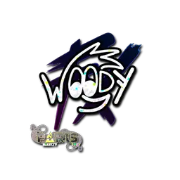 Sticker | WOOD7 (Glitter) | Paris 2023
