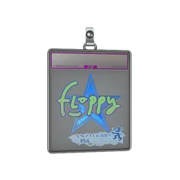 Sticker Slab | floppy (Holo) | Antwerp 2022
