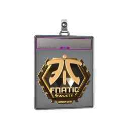 Sticker Slab | Fnatic (Gold) | London 2018