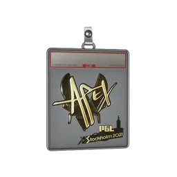Sticker Slab | apEX (Gold) | Stockholm 2021