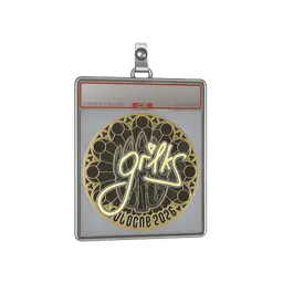 Sticker Slab | gr1ks (Gold) | Cologne 2026