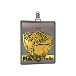 Sticker Slab | ropz (Gold) | Krakow 2017
