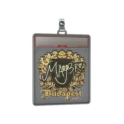 Sticker Slab | MAJ3R (Gold) | Budapest 2025