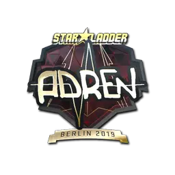 Sticker | AdreN (Gold) | Berlin 2019