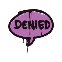 Sealed Graffiti | Denied (Bazooka Pink)