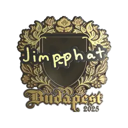 Sticker | Jimpphat (Gold) | Budapest 2025