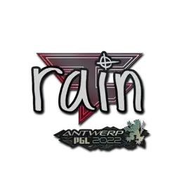 Sticker | rain | Antwerp 2022