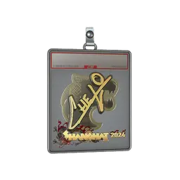 Sticker Slab | chelo (Gold) | Shanghai 2024